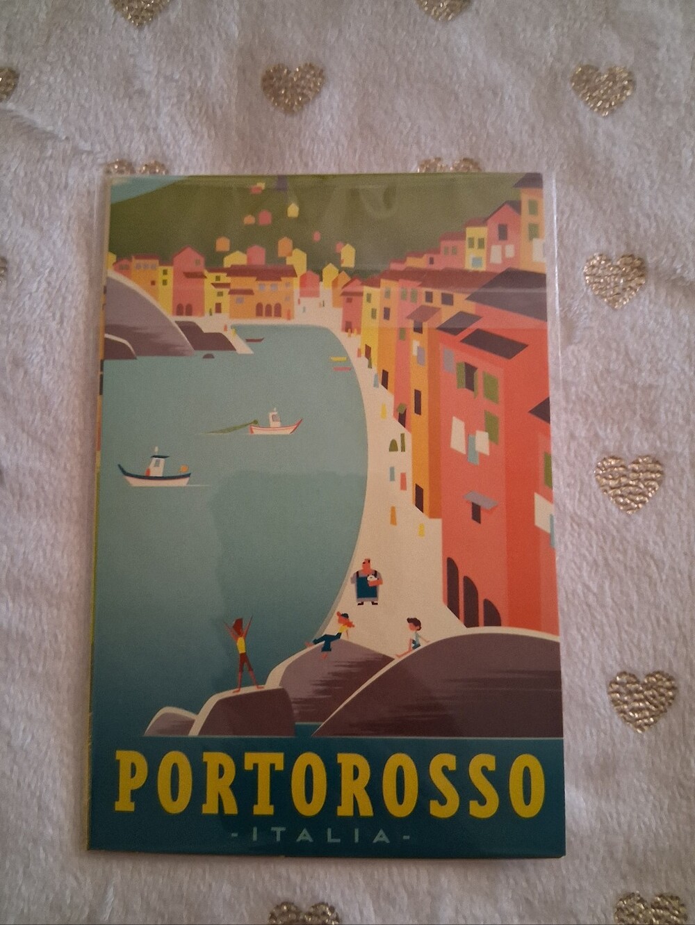 📚🎨 *NIP* Disney Pixar " Luca" Movie 4pc. Portorosso Italia Postcards